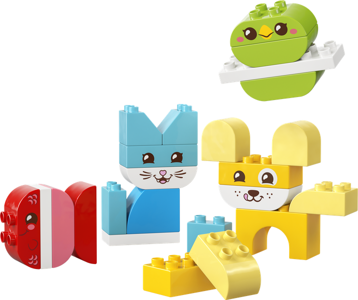 LEGO DUPLO 3 In 1 Creative Cute Pets Building Set 24 Pieces