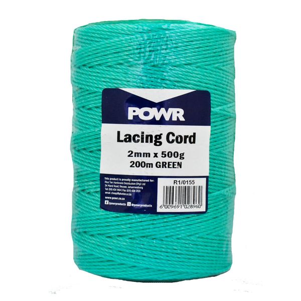 POWR Lacing Cord 2MM x 500G