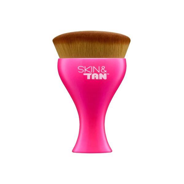Skinny Tan Body Buffing Brush - PINK