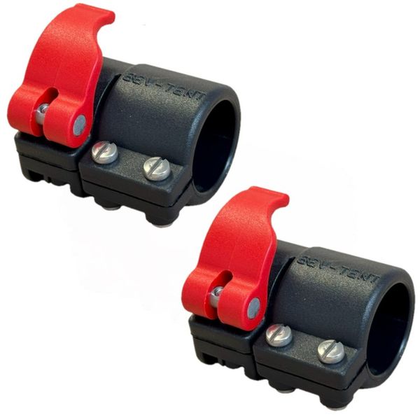 Tent Pole Adjuster Clamp for 25mm and 22mm Tent Poles