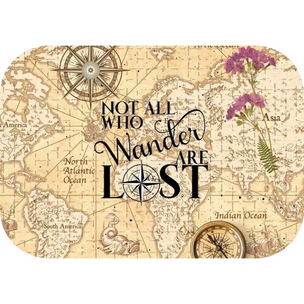 Wander Lost Printed Mouse Pad