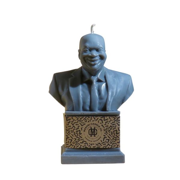Mzansi Candle Co. uBaba Zuma Grey Candle, Large ,21cm, 1000 Grams