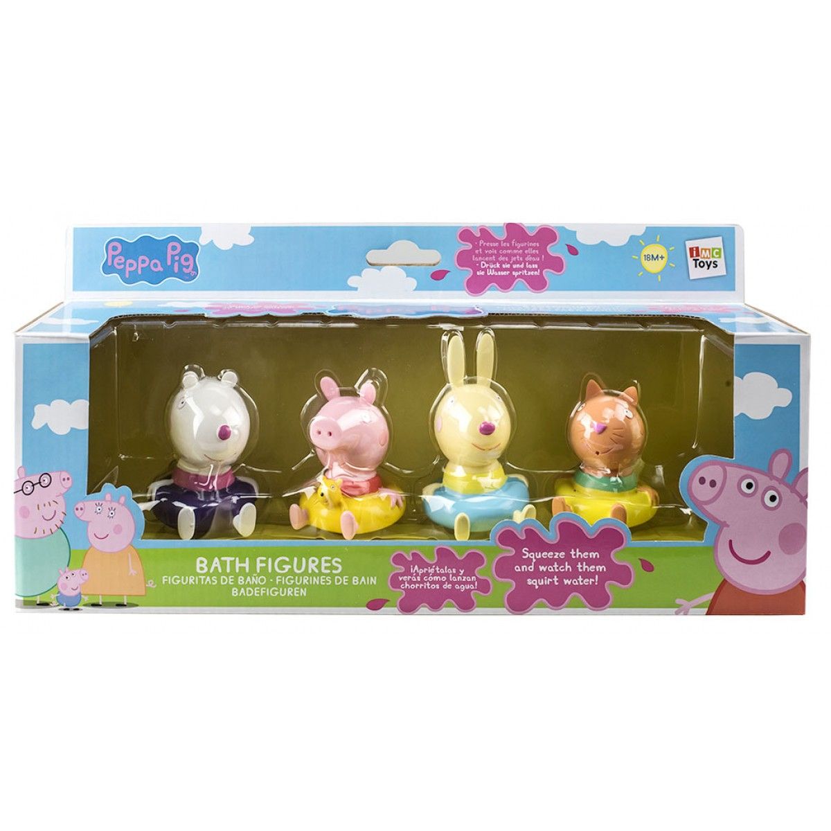 Peppa Pig Bath Figures 4 Pack | Buy Online in South Africa | takealot.com