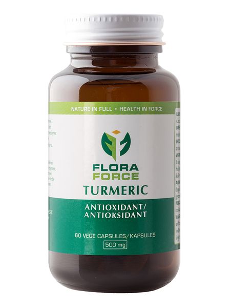 Flora Force Turmeric - 60 Capsules