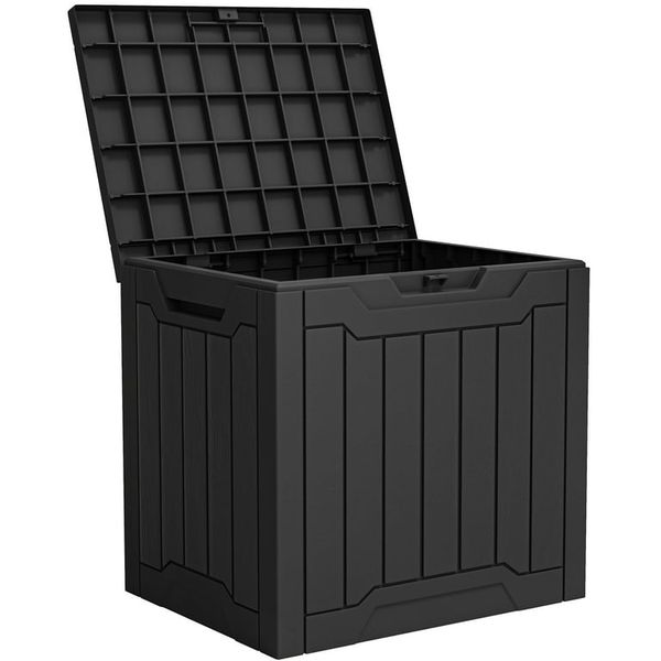 Stylish and Durable 126Litre Deck Box for Compact Outdoor Storage
