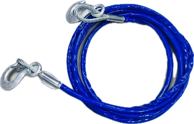 Heavy Duty 16ft Tow Cable with Hooks