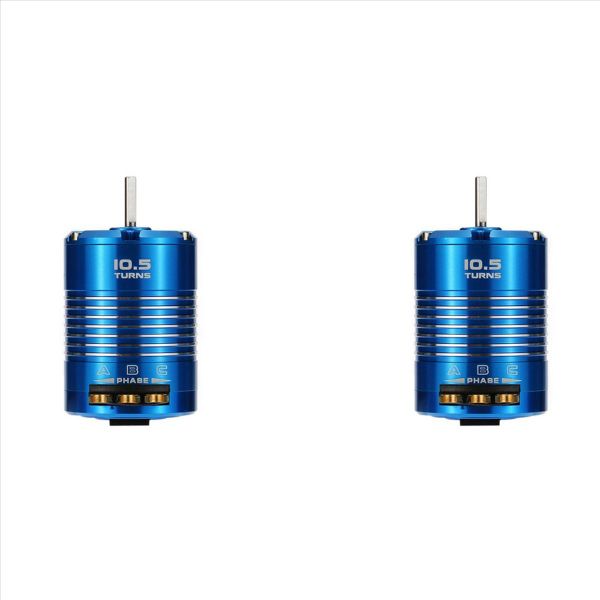 540 Sensored Brushless Motor For 1/10 Rc Car Blue 10 5T 3450Kv