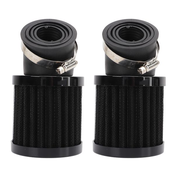 Air Filter Bend 45 Degree for GPZ1100 KZ1000 POLICE KZ1000A Black