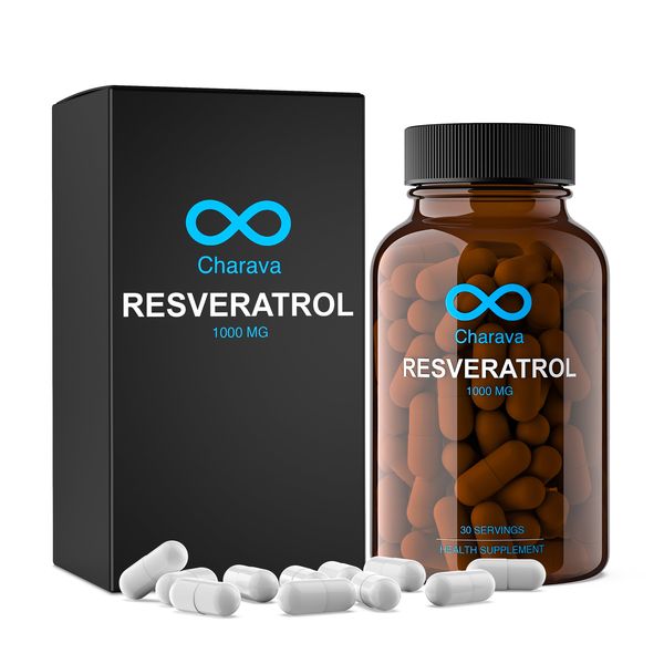 Charava - Resveratrol 1000mg - Longevity Supplement