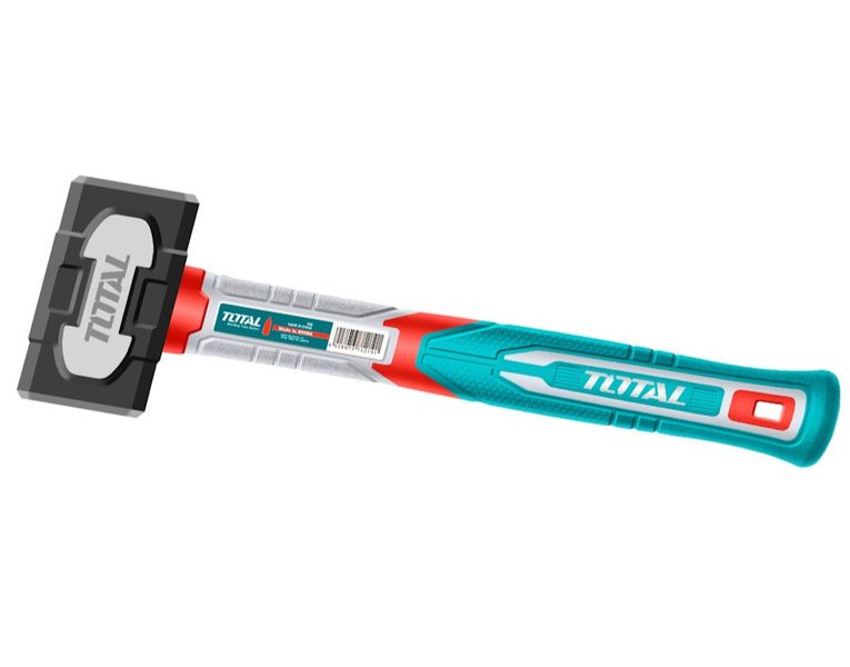 Total Tools Club Hammer 1kg with Fibreglass Handle