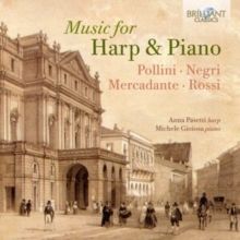 Pollini/Negri/Mercadante/Rossi: Music for Harp &amp; Piano (CD / Album)