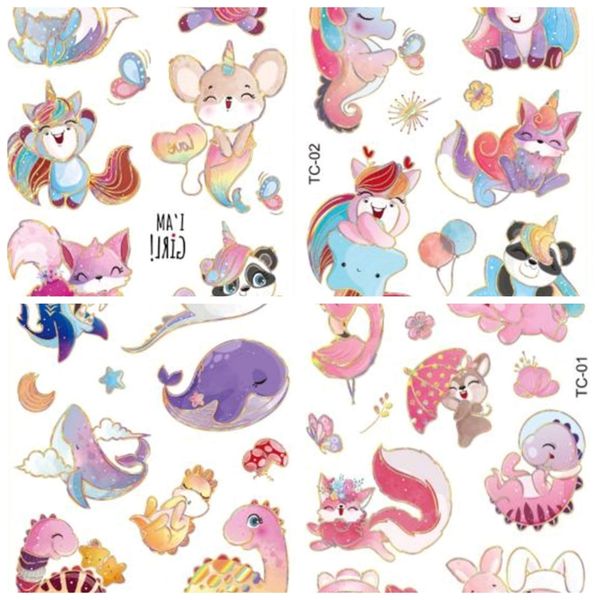 Kids Tattoos - Bronzing Range - Animal Dream