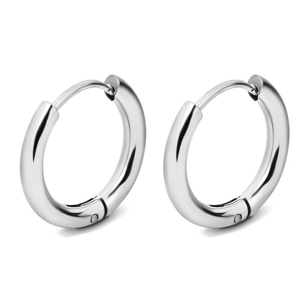 Earrings 18k Gold Plated Stainless Steel Big Hoop Earrings