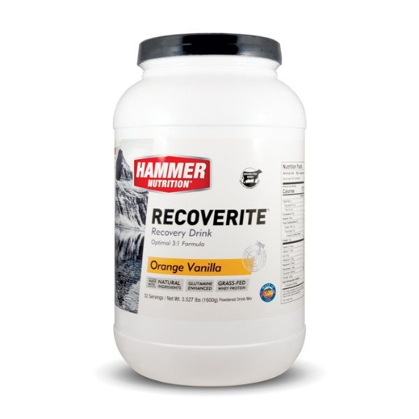 Hammer Nutrition Recoverite Orange/Vanilla 32 Serving Tub