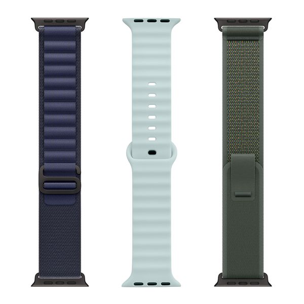 Watch Bands Apple Watch Compatible, Fits: 44|45|46|49mm - 3 Pack