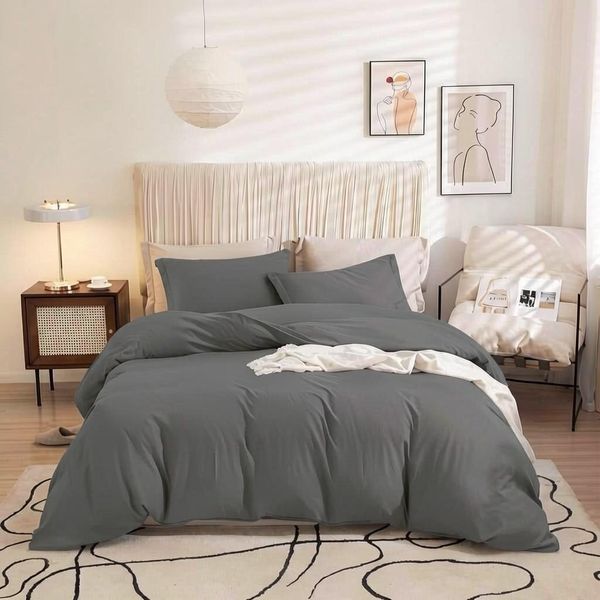 Damsaar - Quality Microfiber 3 Piece Duvet Set - Durable - Soft