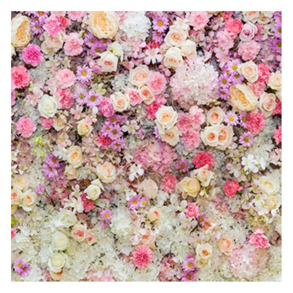 150cm Multicolor Flower Wall Baby Backdrop