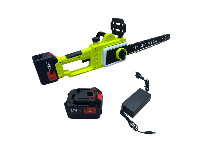 16-Inch Brushless Lithium Battery Chainsaw for Woodworking and Logging