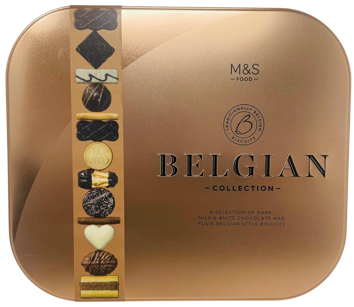 M&amp;S Belgian Collection Biscuits 500g