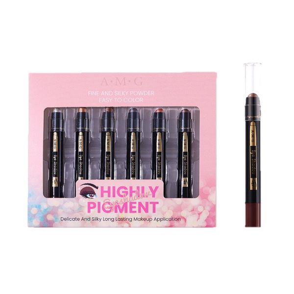 Neutral Eyeshadow Stick Makeup 6PCS Set