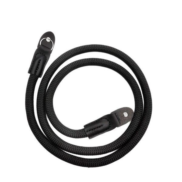 Black Nylon Camera Strap - Compatible with DSLR Camer