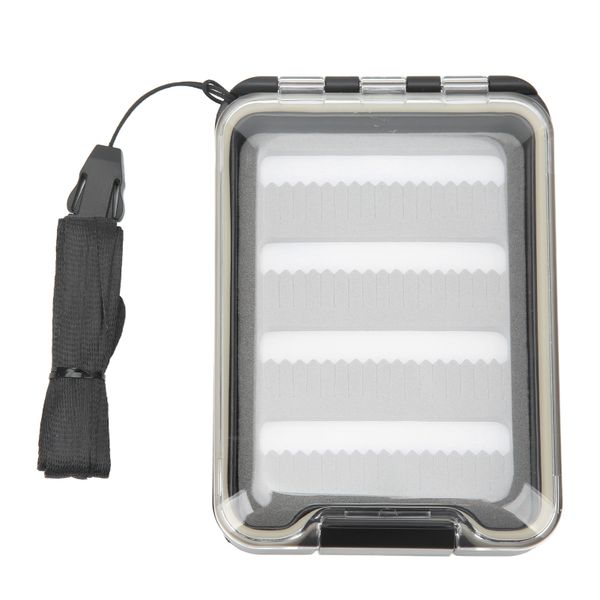 Slim Sponge Insert Fly Hook Box Transparent Lid