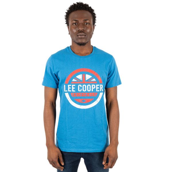 Lee Cooper Men's T-Shirt: Liam Royal Blue