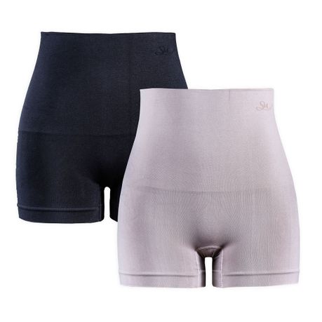 Seamfree Underwear - Ladies Seamless High Waist Tummy Control Shapewear ( Short Leg) - 2 Pack, Shop Today. Get it Tomorrow!