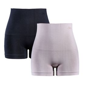 ELEAMO High Waist Shapewear Shorts,Women Sexy Polyester Underwears