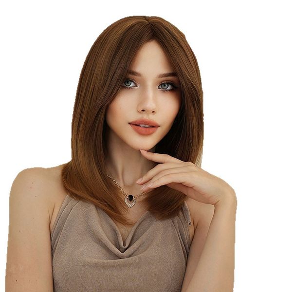 Brownish-Yellow Wig
