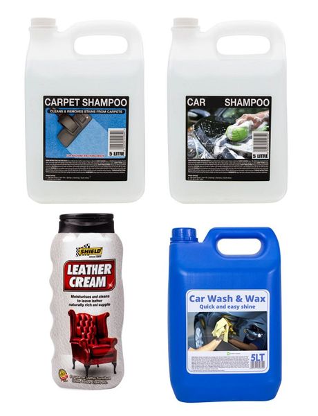 Carpet Shampoo-Car Shampoo-Leather cream-Car Wax-Quick &amp;easy shine