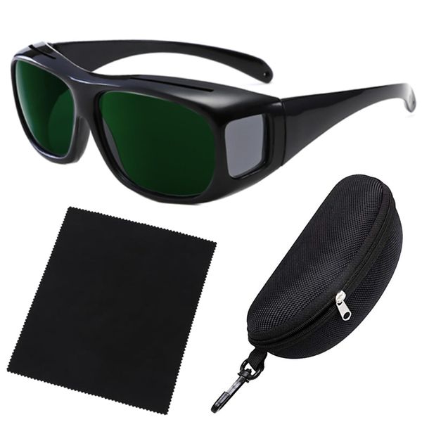 UV400 Safety Goggles Glasses for Motorcycle Riding Welding with Case