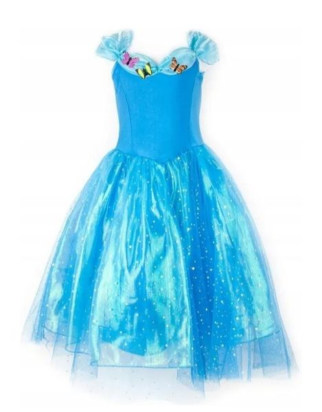 Pricesses Dress For Girls n Blue