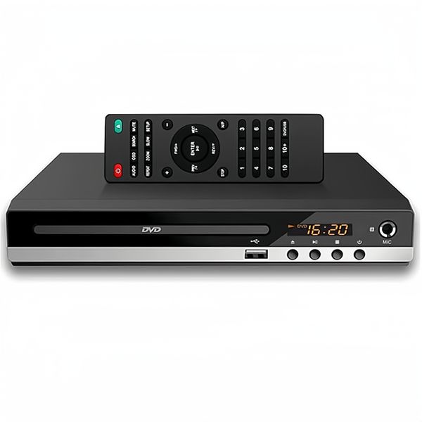 DVD Player for TV, Full HD 1080P USB DVD Player, Children VCD Machine