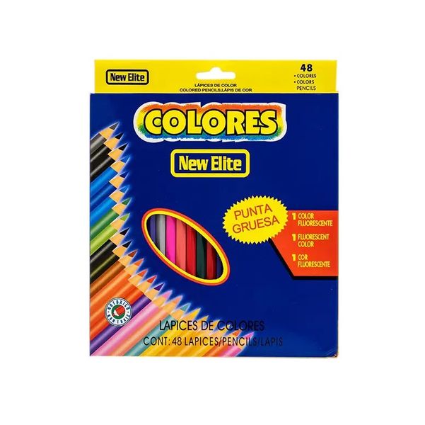 Oil-Based Colored Pencil Set - 48 colors, Drawing set