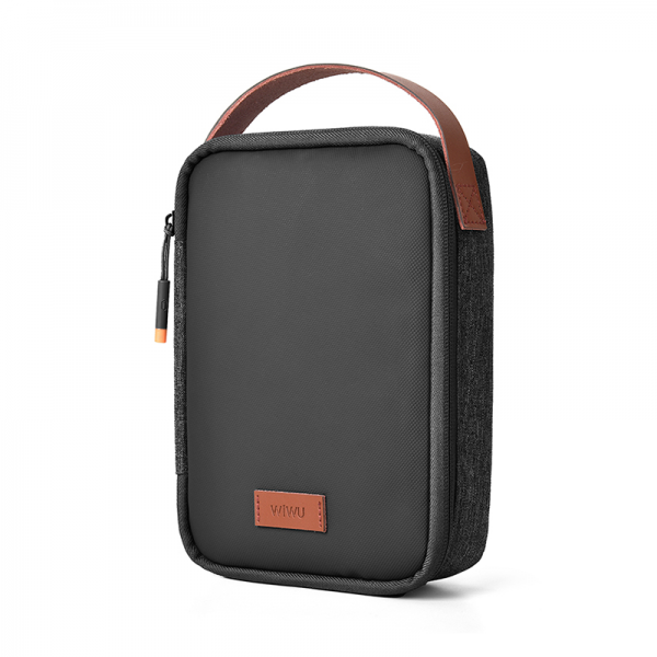 For Organizing Gadgets &amp; Accessories WIWU Minimal Tech Pouch Travel Pouch