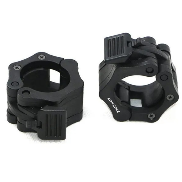 Athletikz Quick Release Barbell Clips-Clamps - 25mm - Pack of 2