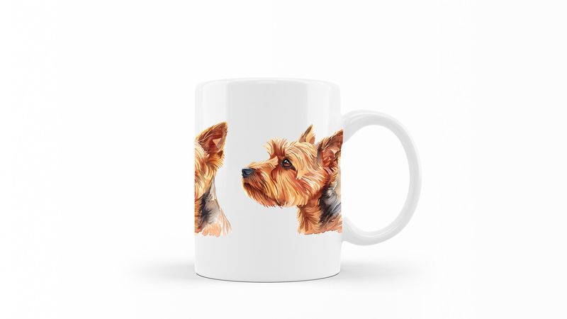 Silky-Terrier Printed Coffee Mug