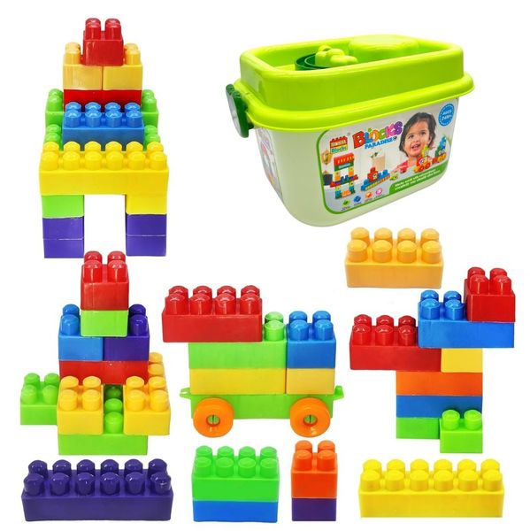 60 Piece Building Blocks Paradise - STEM Toy - Toys for Kids