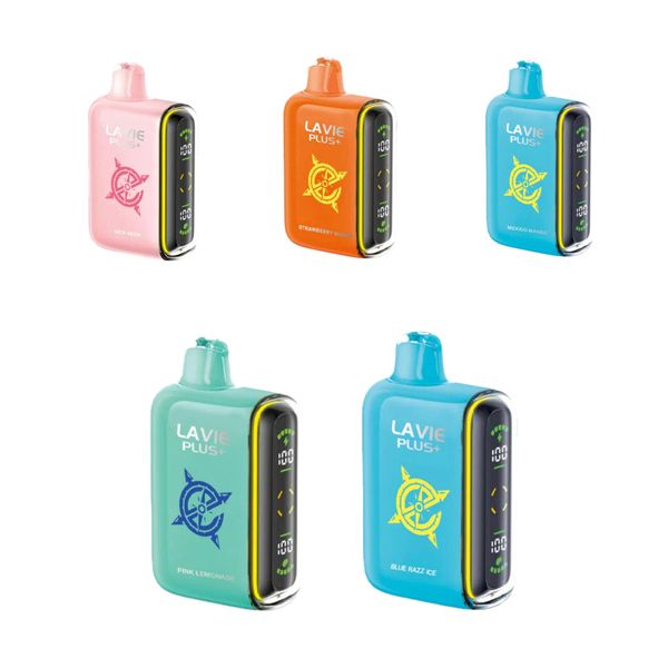 Lavie Plus+ 15000 Puffs Disposable Vapes - Variety Combo (Pack of 5)