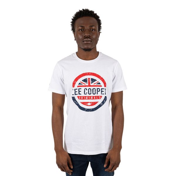 Lee Cooper Men's T-Shirt: Liam White