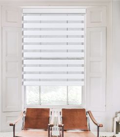 Quality Roller Zebra Blinds Dual Layer, Day Night Blinds for Windows - Grey, Shop Today. Get it Tomorrow!