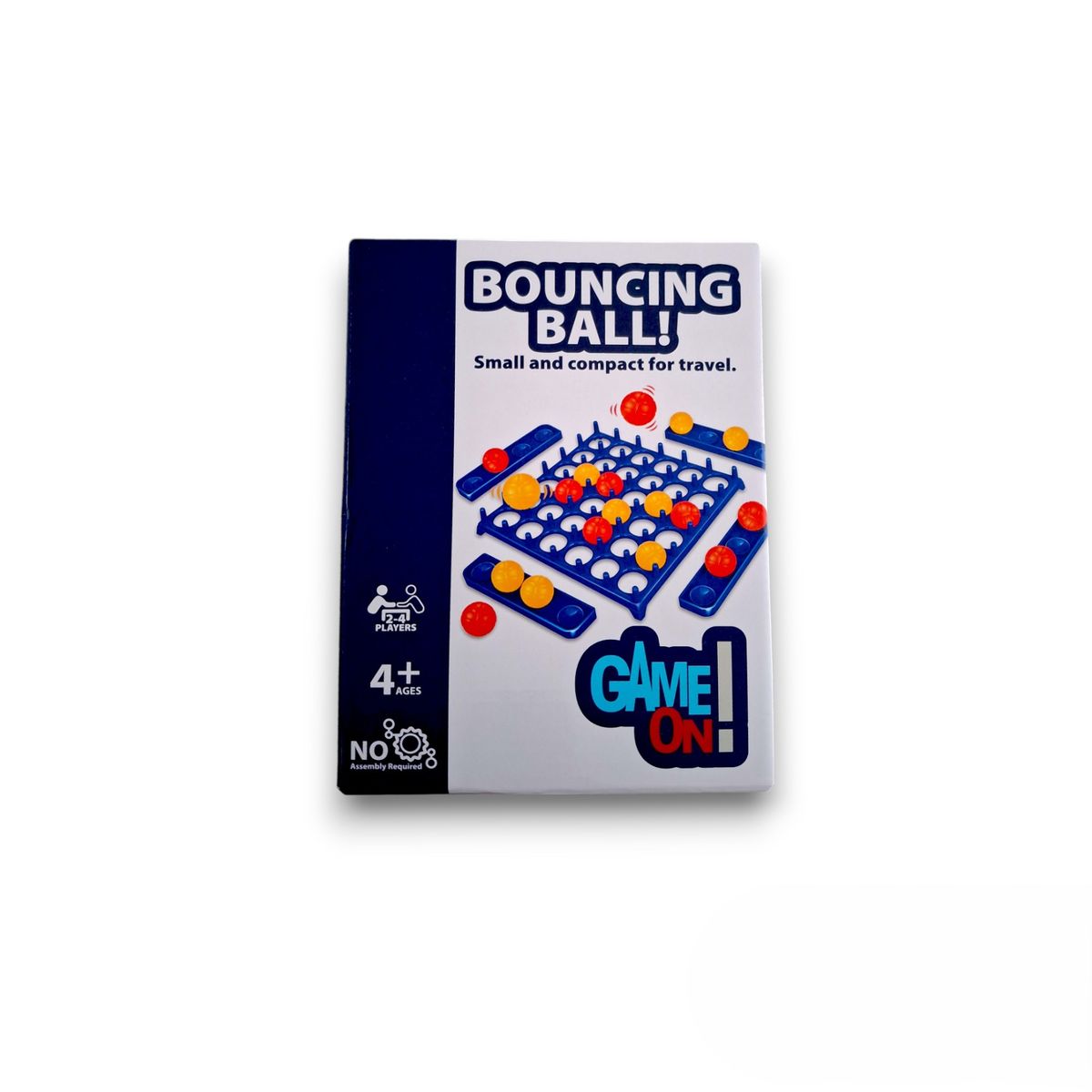 Game on bouncing ball small and compact for travel shop today get