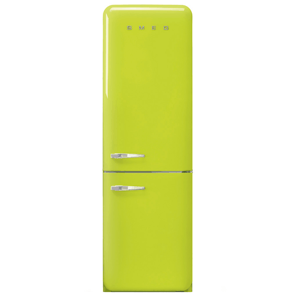 Smeg FAB32RLI5 Retro 50s Style Fridge freezer 301 Litre - Lime Green