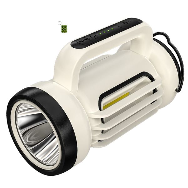 Portable Camping Lamp LED+COB With Hook + Key Holder