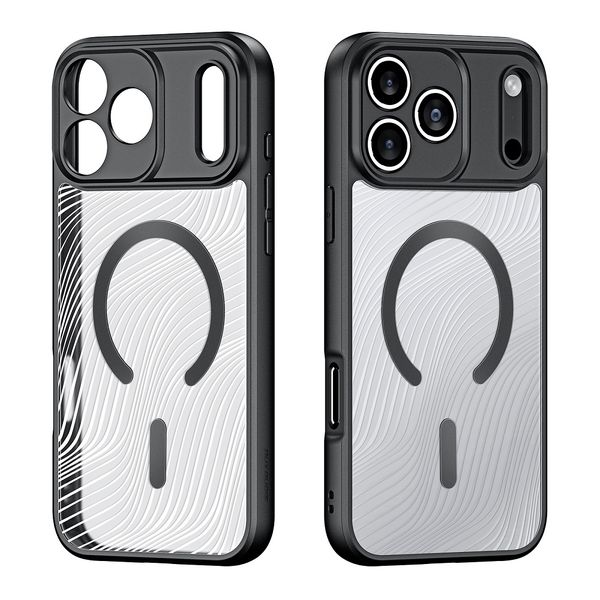 Matte Clear Magnetic Magsafe Case Compatible with iPhone 17 Pro Max