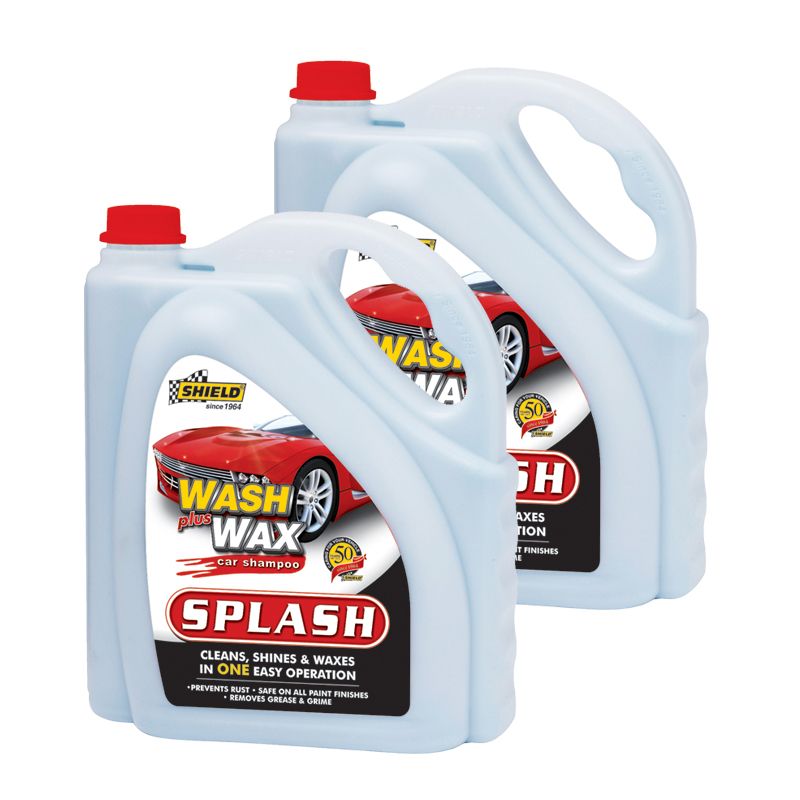 Shield Splash Car Shampoo 5Litre 2 Pack Shop Today. Get it