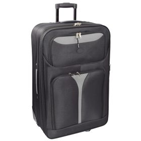 Marco Soft Case Luggage Suitcase Bag - 28 inch - Black - Grey | Shop ...