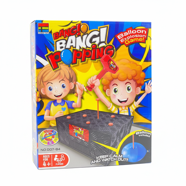 Interactive Balloon Popping Game for Family Fun - Ages 6+