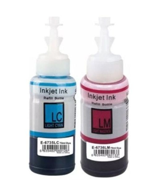 Epson T6735 / T6736 (LC/LM) Colour Ink Bottles - Compatible
